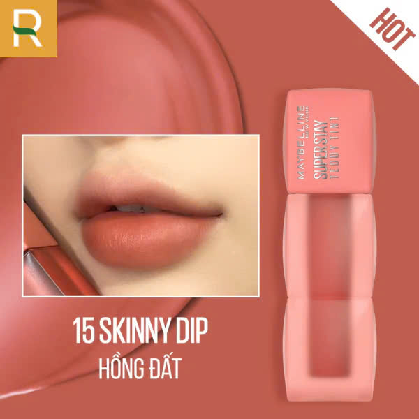 Son Kem Lì Maybelline Superstay Teddy Tint 5ml
