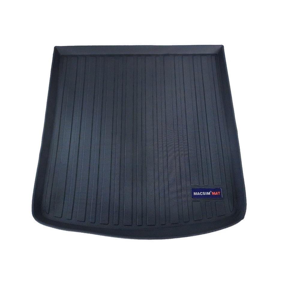 Thảm lót cốp xe ô tô Audi A6 2014-đến nay nhãn hiệu Macsim chất liệu TPV cao cấp màu đen