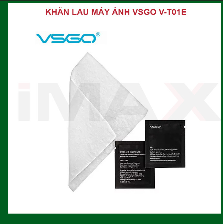 KHĂN LAU MÁY ẢNH VSGO V-T01E - HÀNG CHÍNH HÃNG