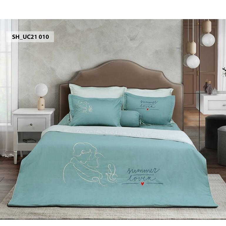 Bộ chăn ga gối cao cấp Sông Hồng urban UC21 010