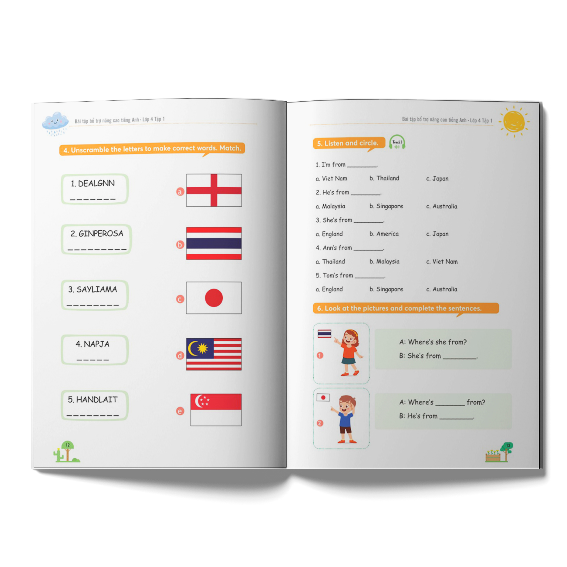 Sách - Combo Bài tập bổ trợ nâng cao Tiếng Anh lớp 4 - Phân loại lẻ/combo