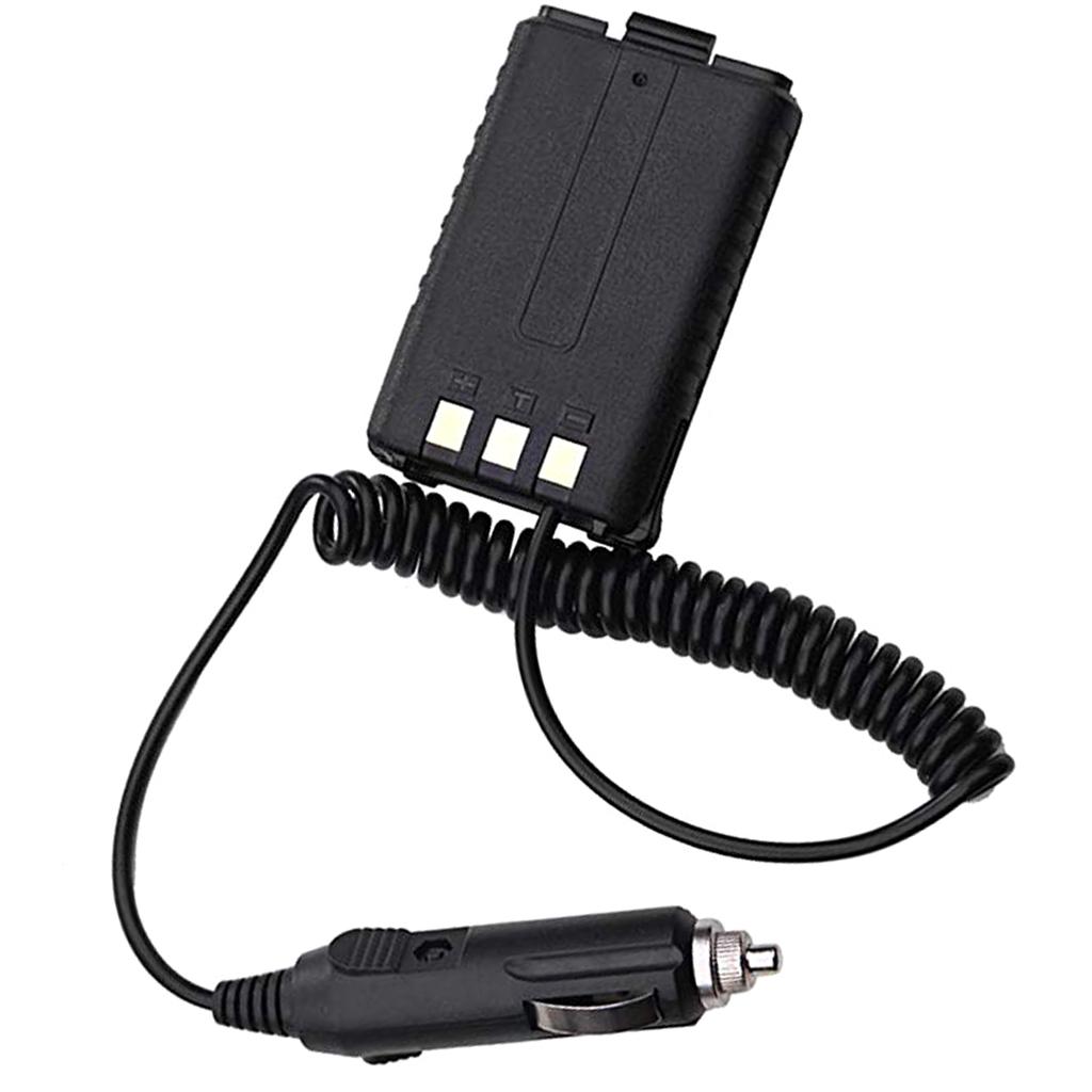Car Charger Battery Eliminator for BF UV 5R UV5RA UV 5RB UV 5RE Interphone