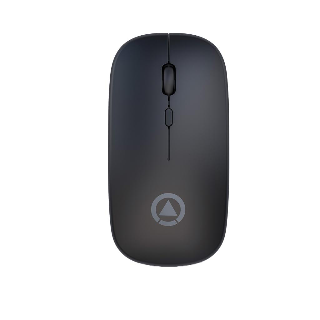 LED Backlit Silent 2.4GHz Wireless Mouse Rechargeable Optical Mice  2Pcs