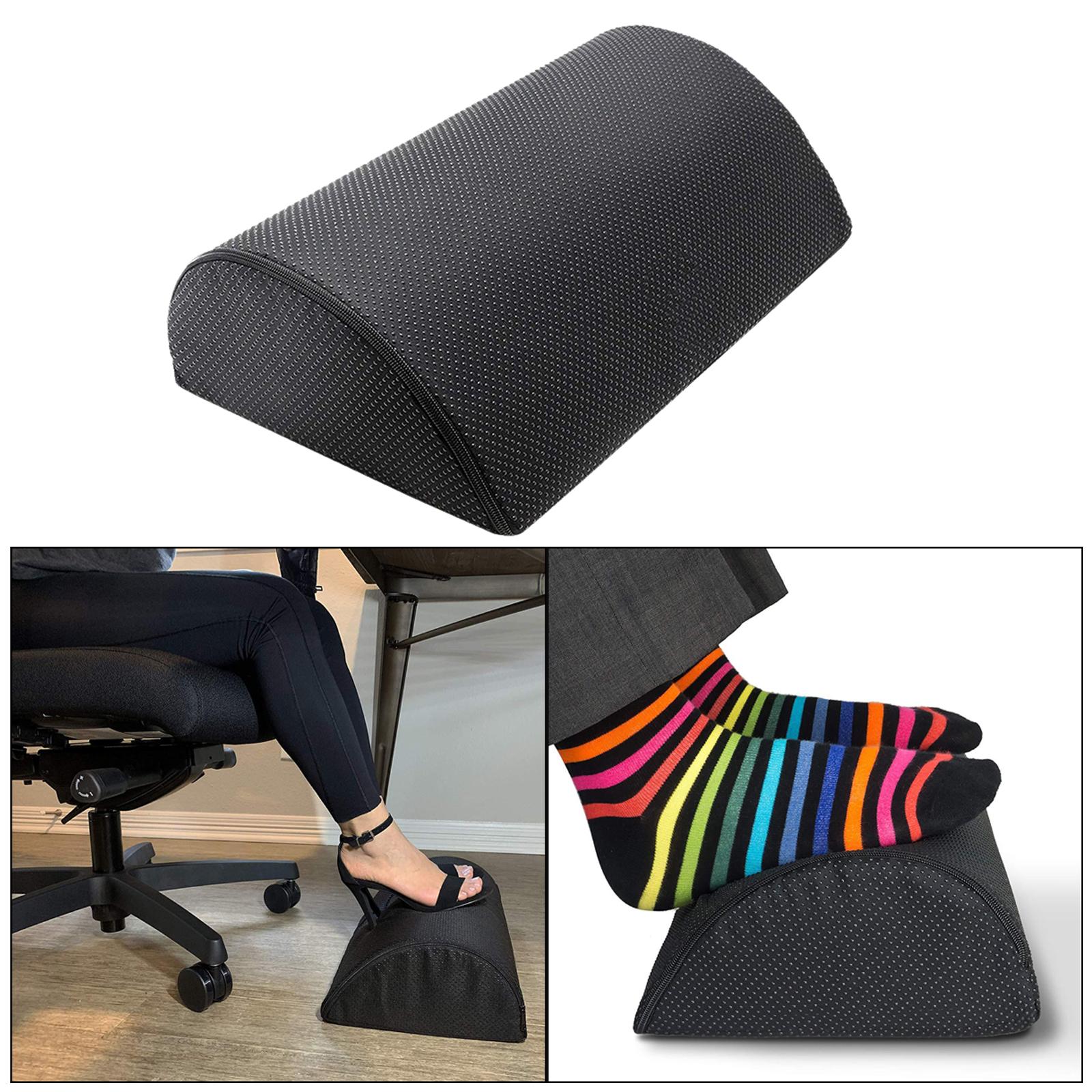 Foot Rest Pillow Cushion Travel Office Home Leg Up Footrest