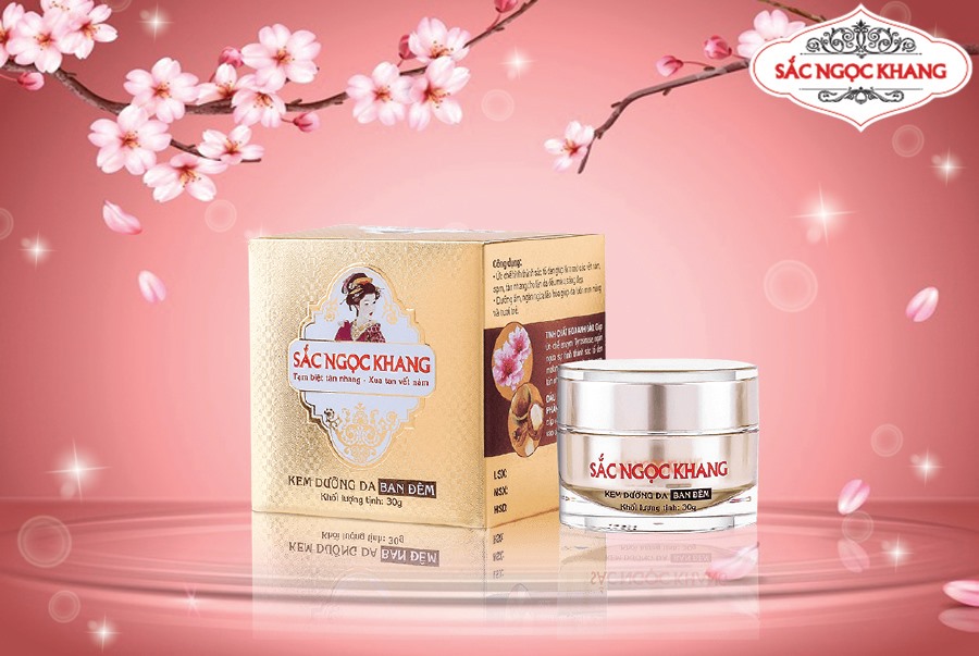 Bộ đôi dưỡng da cơ bản Kem dưỡng da ban đêm 30g + Sữa rửa mặt 100g giúp dưỡng ẩm và mờ nám sạm tàn nhang