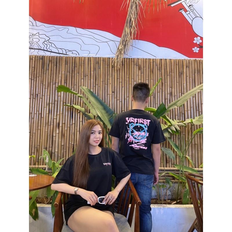 Áo thun gấu hồng couple