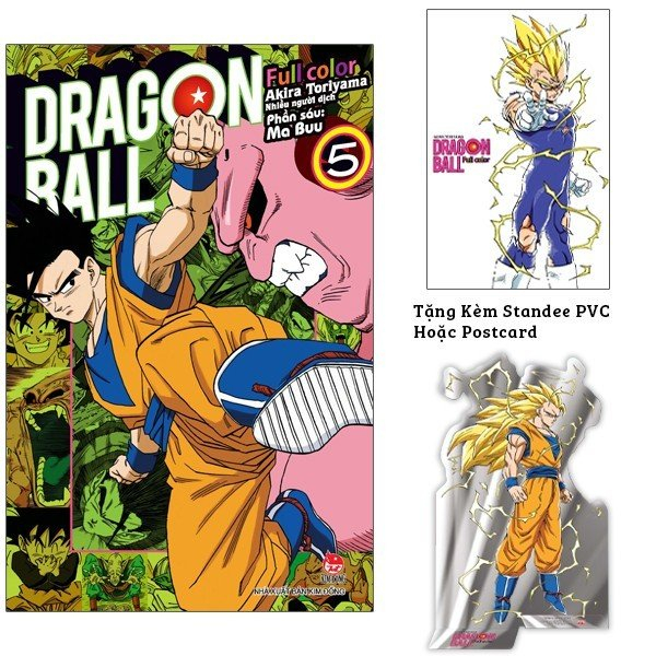 Dragon Ball Full Color - Phần 6 Tập 5 Ma Buu (kèm card ngẫu nhiên)