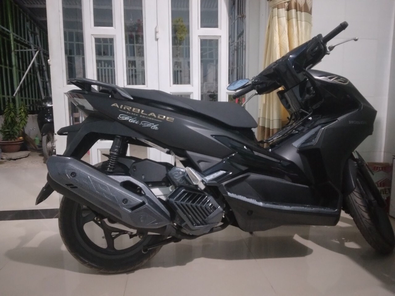 COMBO ỐP PHỤ KIỆN TRANG TRÍ DÙNG CHO XE AB 2023 - 125 160cc CACBON