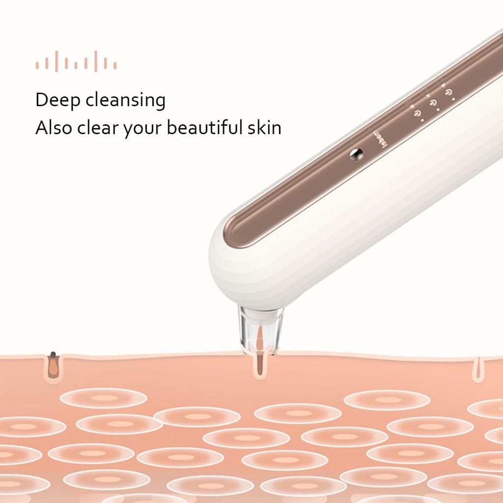 Máy Hút Mụn Đầu Đen 3Life Sạc USB Chăm Sóc Da Làm Sạch Lỗ Chân Lông Kèm Phụ Kiện