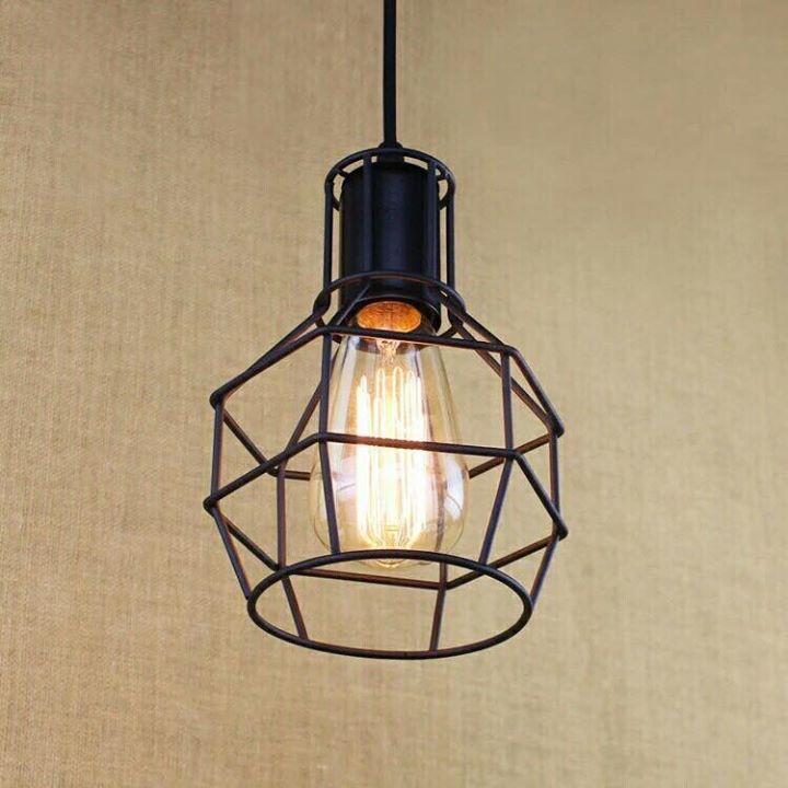 ĐÈN THẢ RỌ SẮT TRANG TRÍ KHÔNG GIAN SIÊU ĐẸP