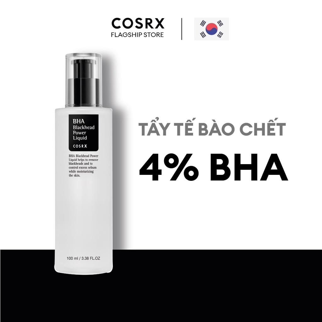 Dung Dịch Tẩy Tế Bào Chết Hoá Học 4% BHA COSRX Blackhead Power Liquid Exfoliator