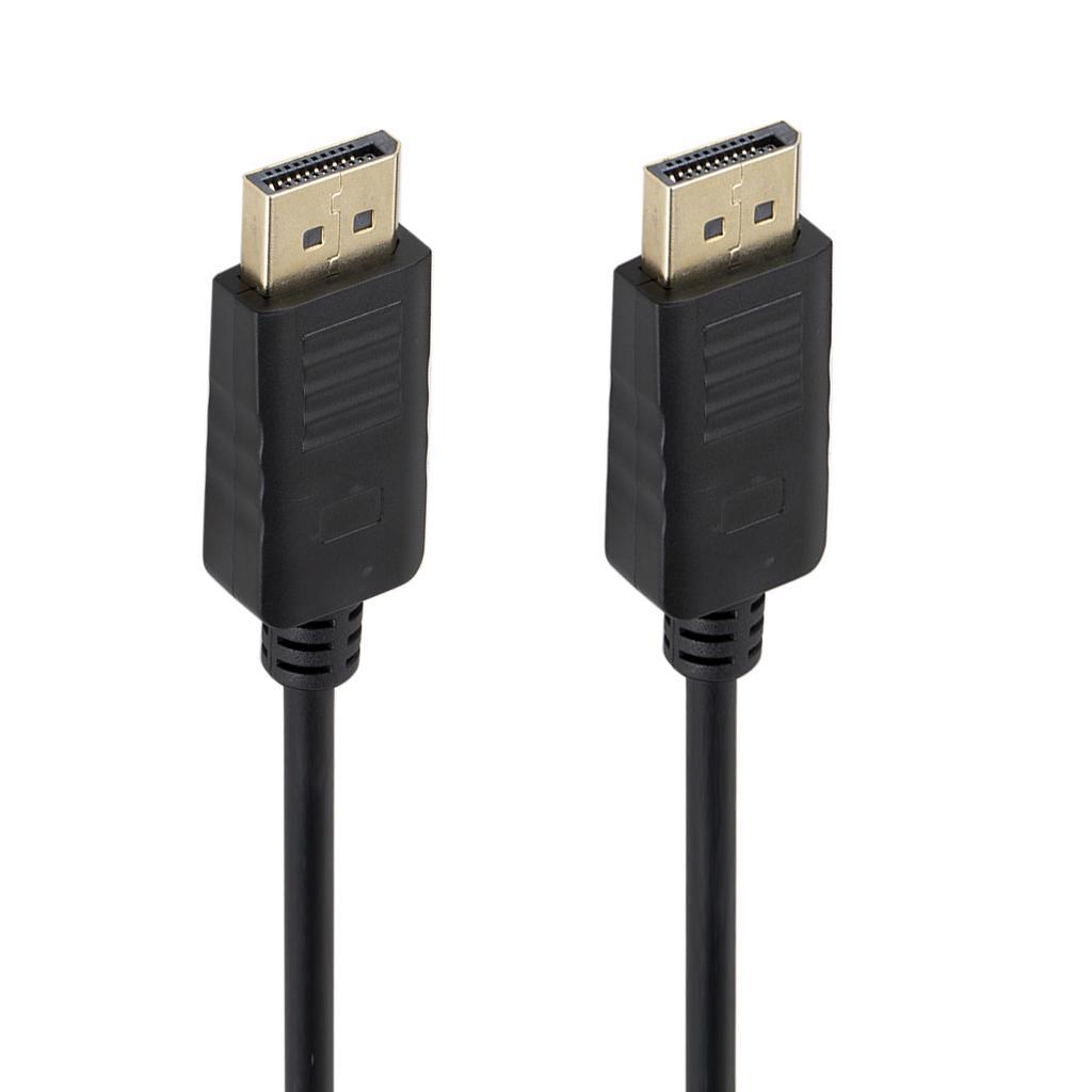 6 ft Black DisplayPort to DisplayPort DP to DP Cable High Speed Video Cable