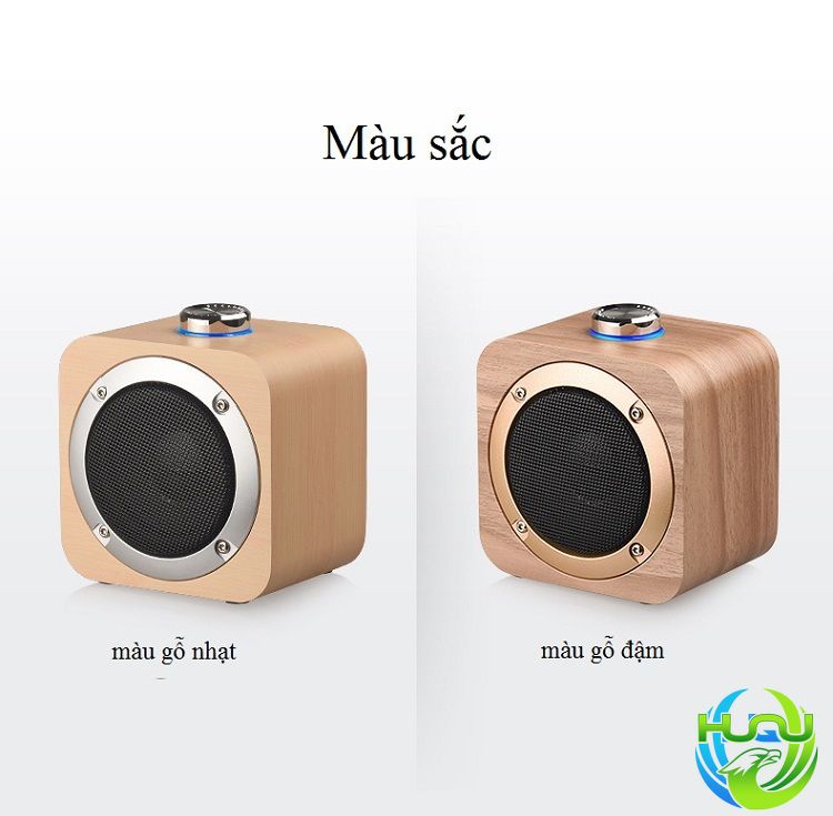 Loa Bluetooth Xách Tay Mini Huqu HQ-Q1B-Âm Thanh Chân Thực-Hàng Chính Hãng 