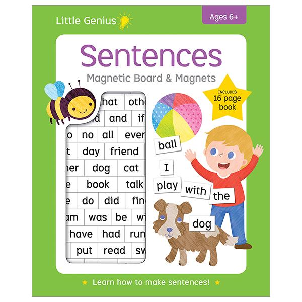 Little Genius: Sentences Magnetic Board &amp; Magnets