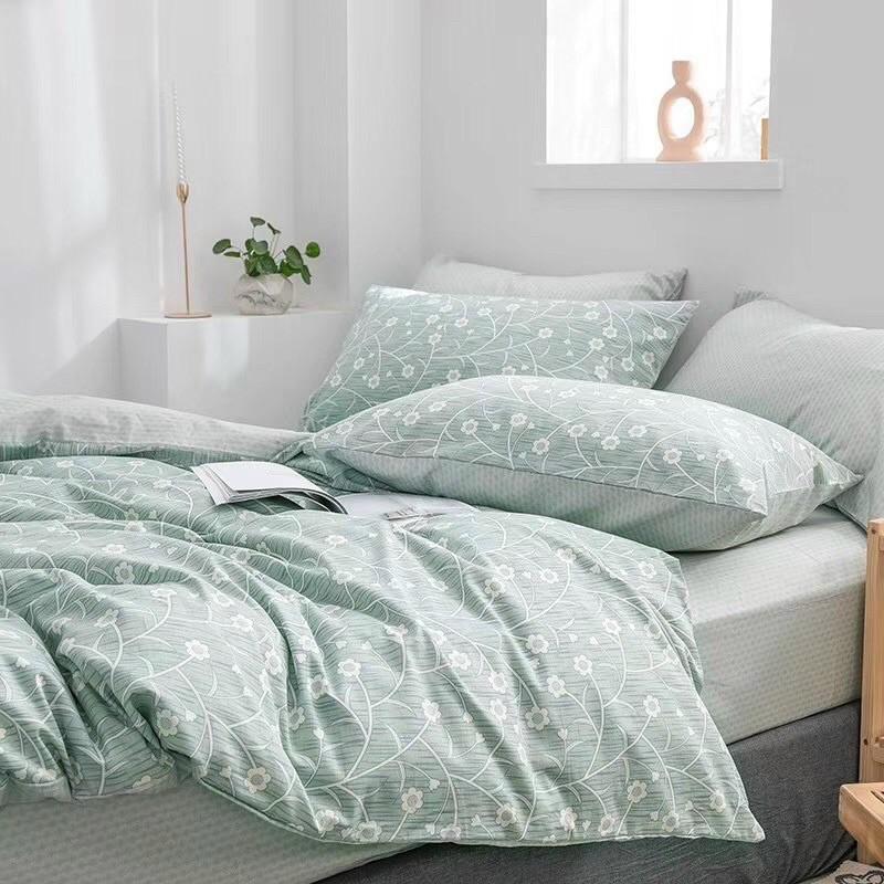 Set Cotton Living 100% Cotton Hàng Nhập Khẩu Cao Cấp 4 Món Vintage