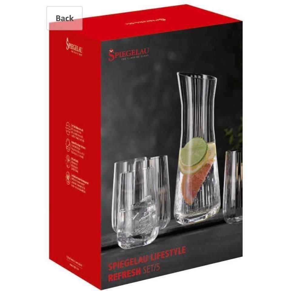 Set bình cốc Spiegelau Nachtmann 445196 LifeStyle REFRESH