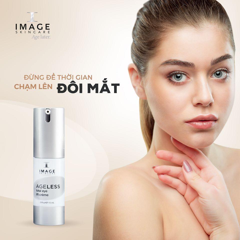 Kem Chống Nhăn Vùng Mắt, Làm Sáng Da, Chống Lão Hóa Image Skincare Ageless Total Eye Lift Creme 15ml