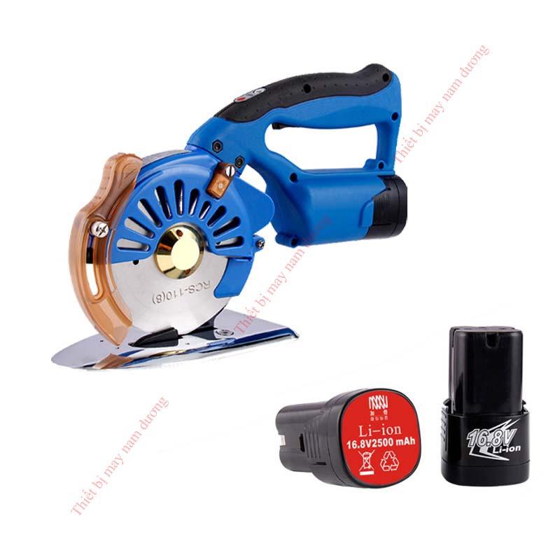 Pin máy cắt vải cầm tay chạy pin RCS nhỏ gọn tiện lợi