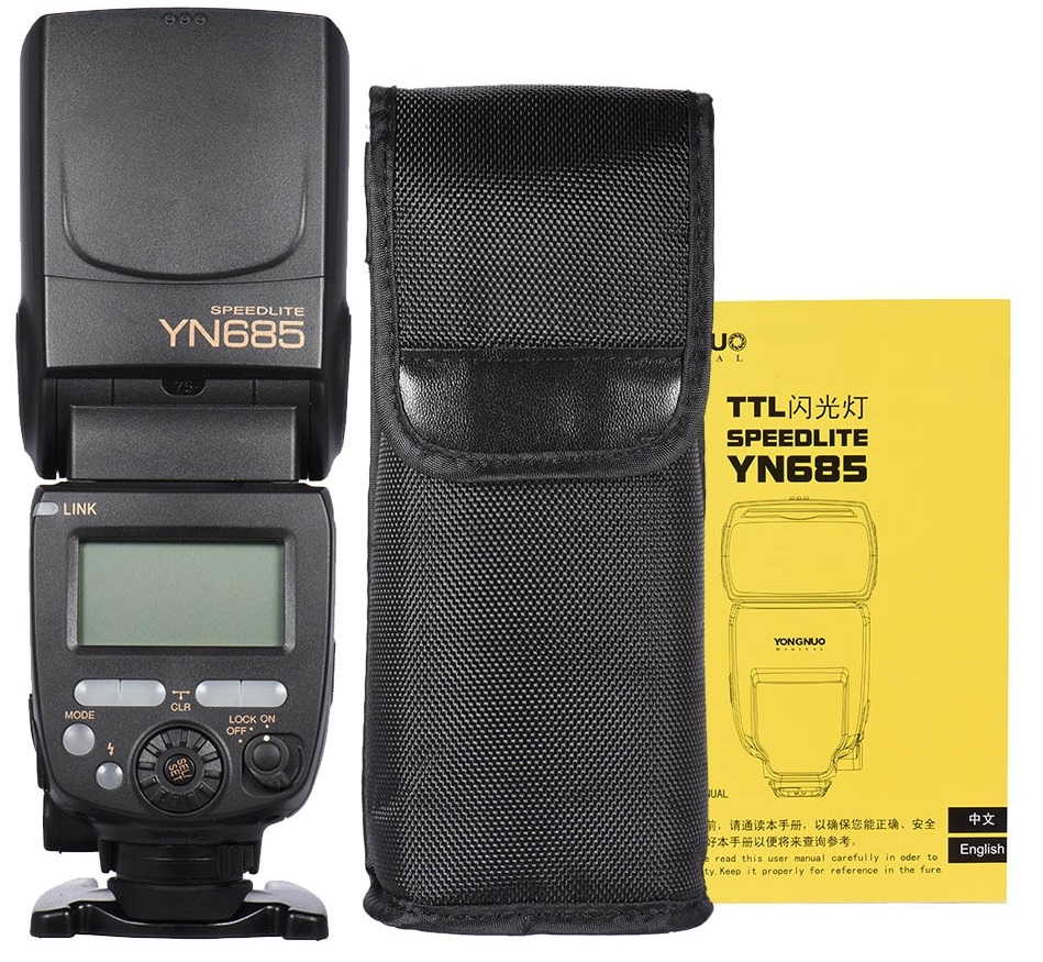 Đèn Flash Yongnuo YN685 Wireless for Canon/ Nikon (Nhiều lựa chọn), Hàng nhập khẩu