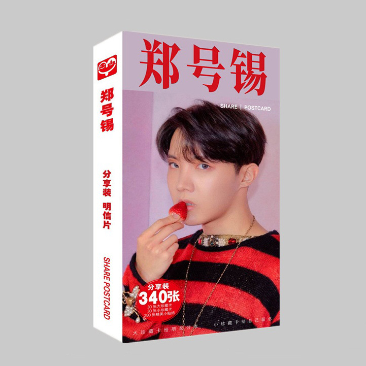 Bộ ảnh bưu thiếp JHOPE BTS 340 món mới
