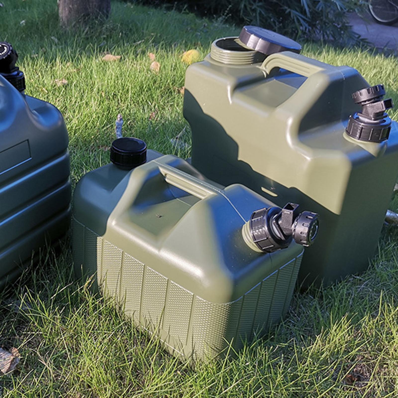 2X Water Storage Tank Plastic Water Container Water Canister for Camping Hiking