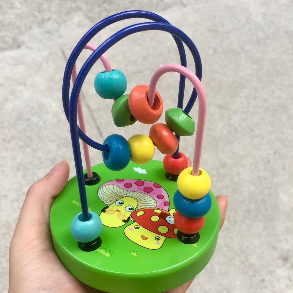 Bộ đồ chơi gỗ gồm COMBO 4 món đồ chơi gỗ giáo dục cho bé