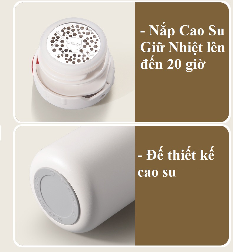Bình Giữ Nhiệt INOX 316 An Toàn Sức Khoẻ Dung Tích 1200ml Giữ Nhiệt 24 Tiếng - B03