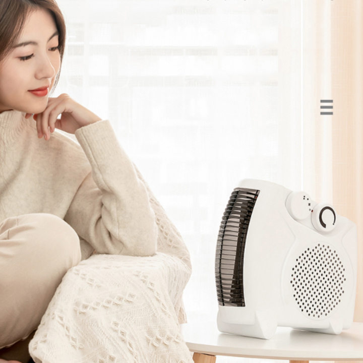 Quạt Sưởi Đa Năng Mùa Đông - Máy Sưởi Ấm Mini Mẫu Mới, Quạt Sưởi Ấm 2 Chiều An Toàn Tiết Kiệm Điện