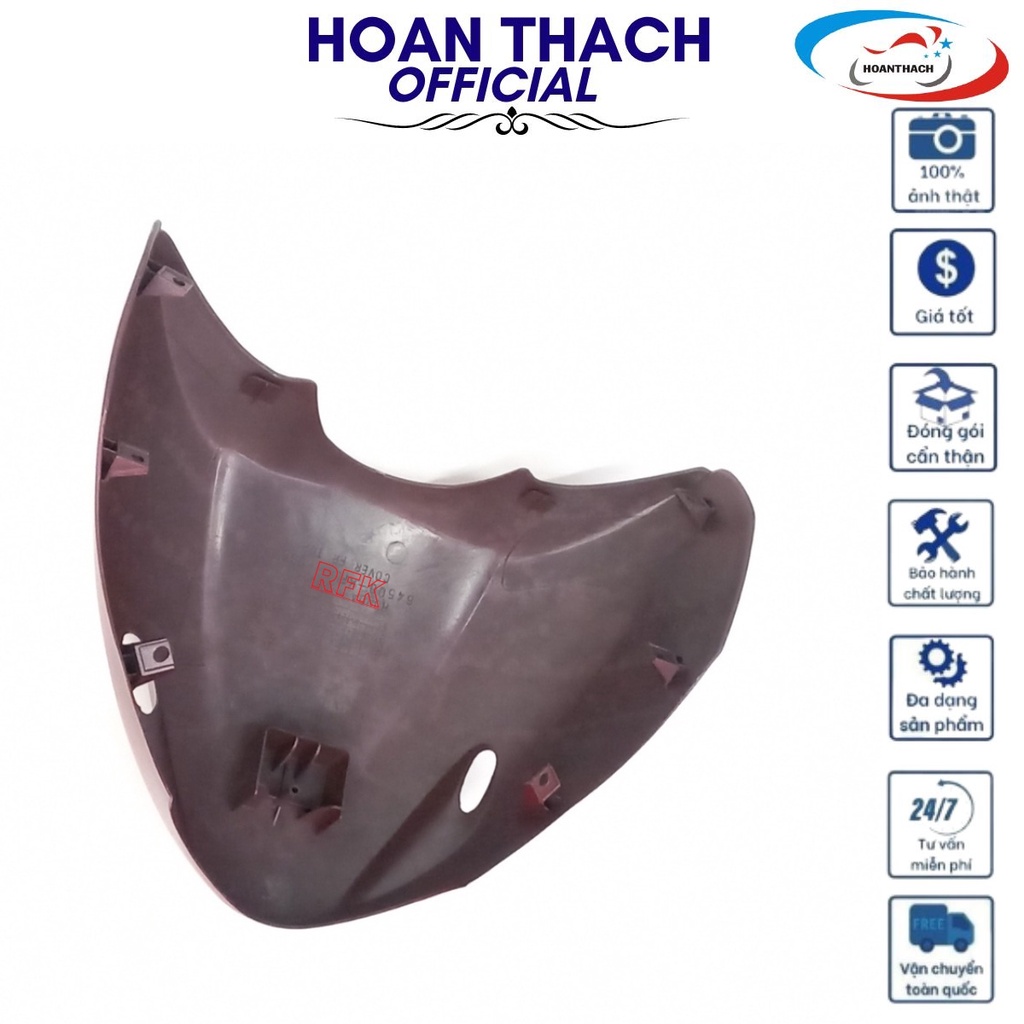 Mặt Nạ Trước Xe máy Future màu Đỏ Đô honda, HOANTHACH 64300KFL830ZE