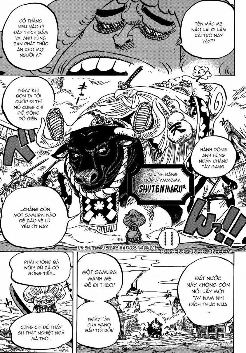 đảo hải tặc - one piece chapter 921 9
