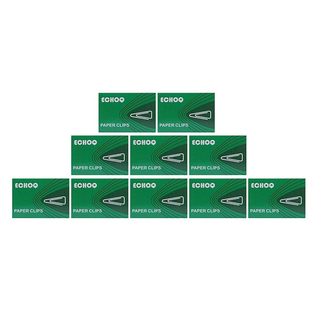 Ghim cài C62 - Kẹp tài liệu tam giác #3 - 25mm - đóng gói 100 cái/1hộp