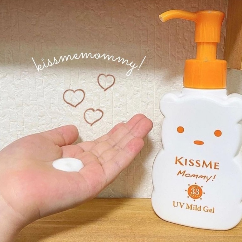 Kem Chống Nắng Kissme Mommy Dành Cho Bé Từ 06 Tháng Và Người Có Làn Da Nhạy Cảm (Chai 100g)