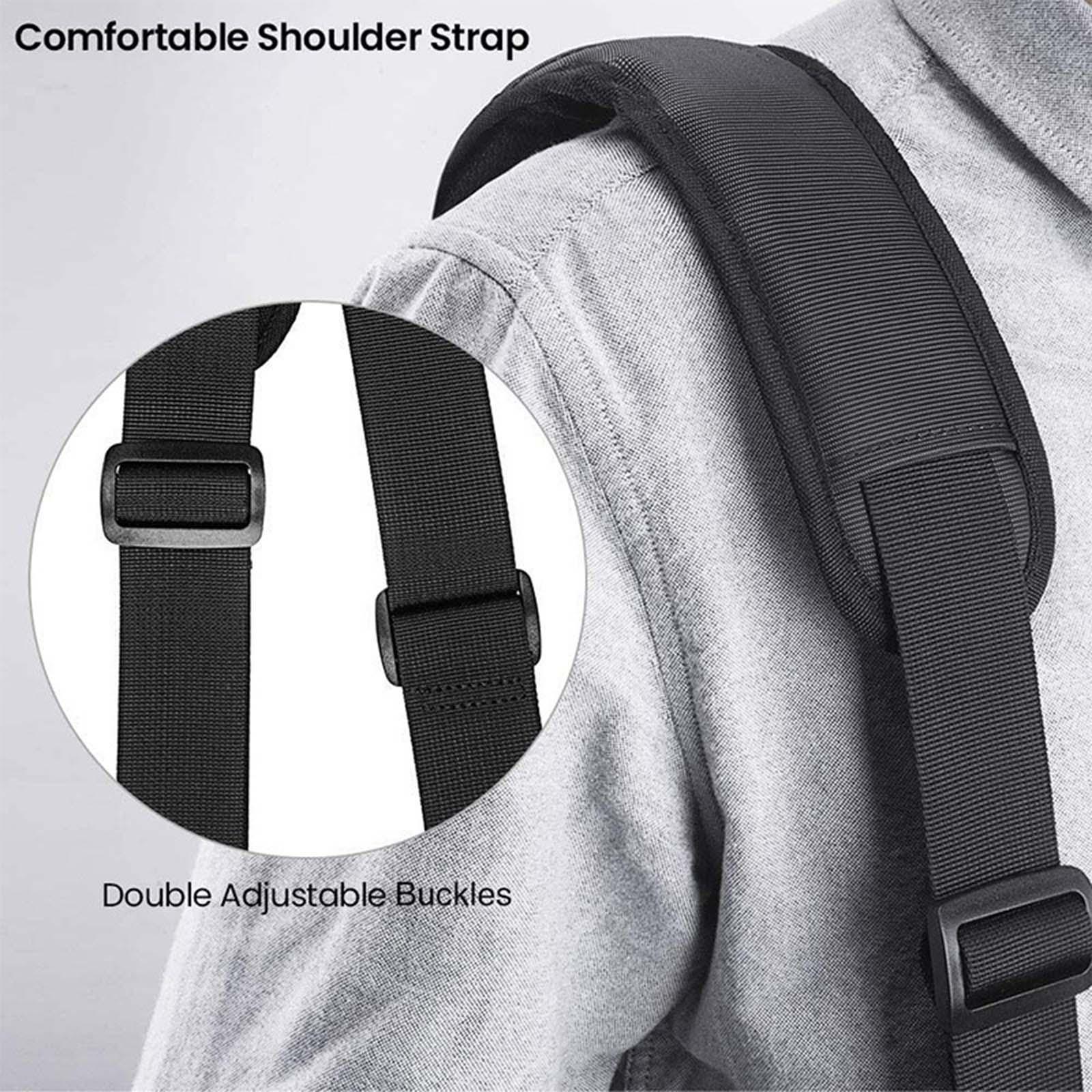 Golf Bag Shoulder Strap, Single Padded Adjustable Straps Universal Replacement