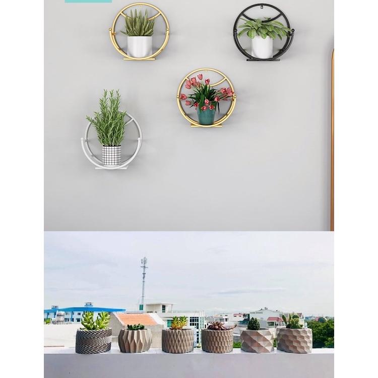 COMBO 4 Giỏ hoa bán nguyệt -Sơn chống gỉ 5 lớp - Thiết kế tinh tế, sang trọng - Giao hàng nhanh - Đổi trả dễ dàng