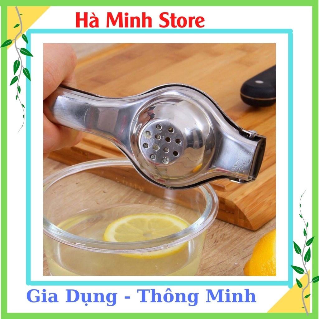 Dụng Cụ Vắt Chanh, Trái Cây Cầm Tay Bằng Inox 304 Siêu Bền, Vắt Là Sạch - Dụng Cụ Ép Chanh, Hà Minh Store