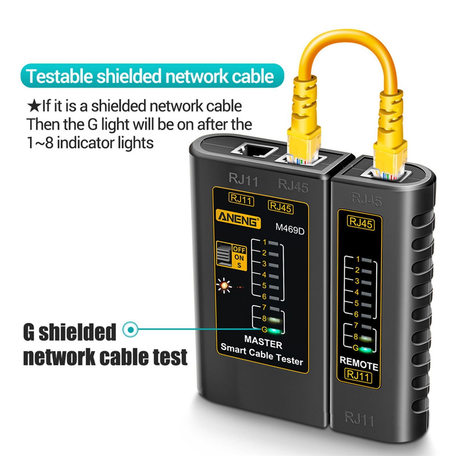 Ethernet Cable Tester Network Testing Tool for Network