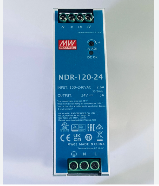 Nguồn Meanwell NDR-120-24Hàng nhập khẩu