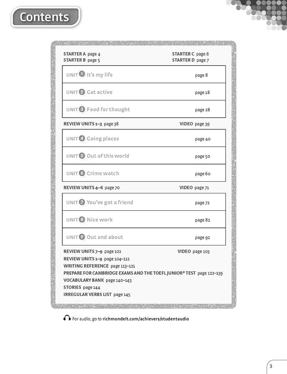 Achievers grade 7 Workbook