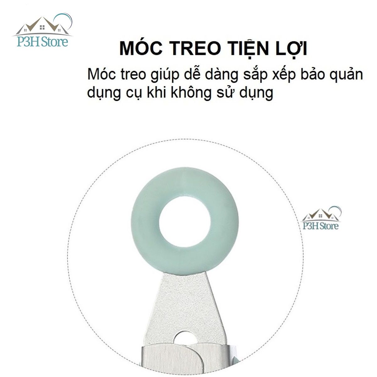 Kẹp gắp thức ăn 9 inches tay cầm Silicone PS-216