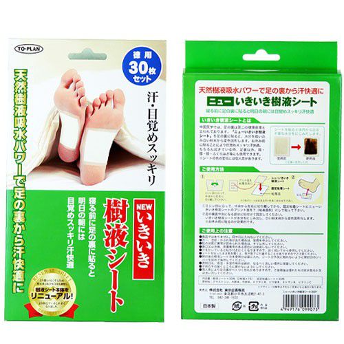 Miếng dán chân thải độc tố (30 miếng) TO-PLAN nội địa Nhật Bản