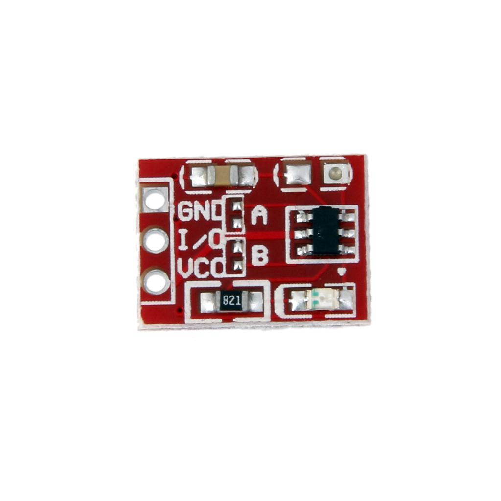 TTP223 Capacitive Touch Switch Button Board Self-Lock Module For Arduino