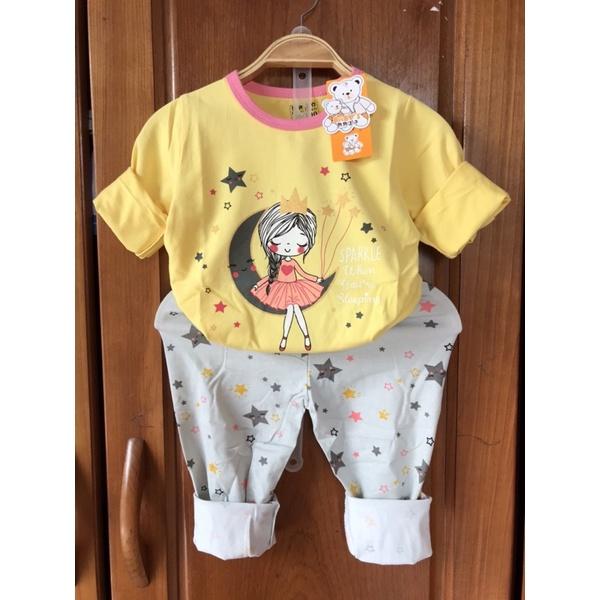 Bộ dài tay xuất Hàn cho bé gái từ 15-23kg