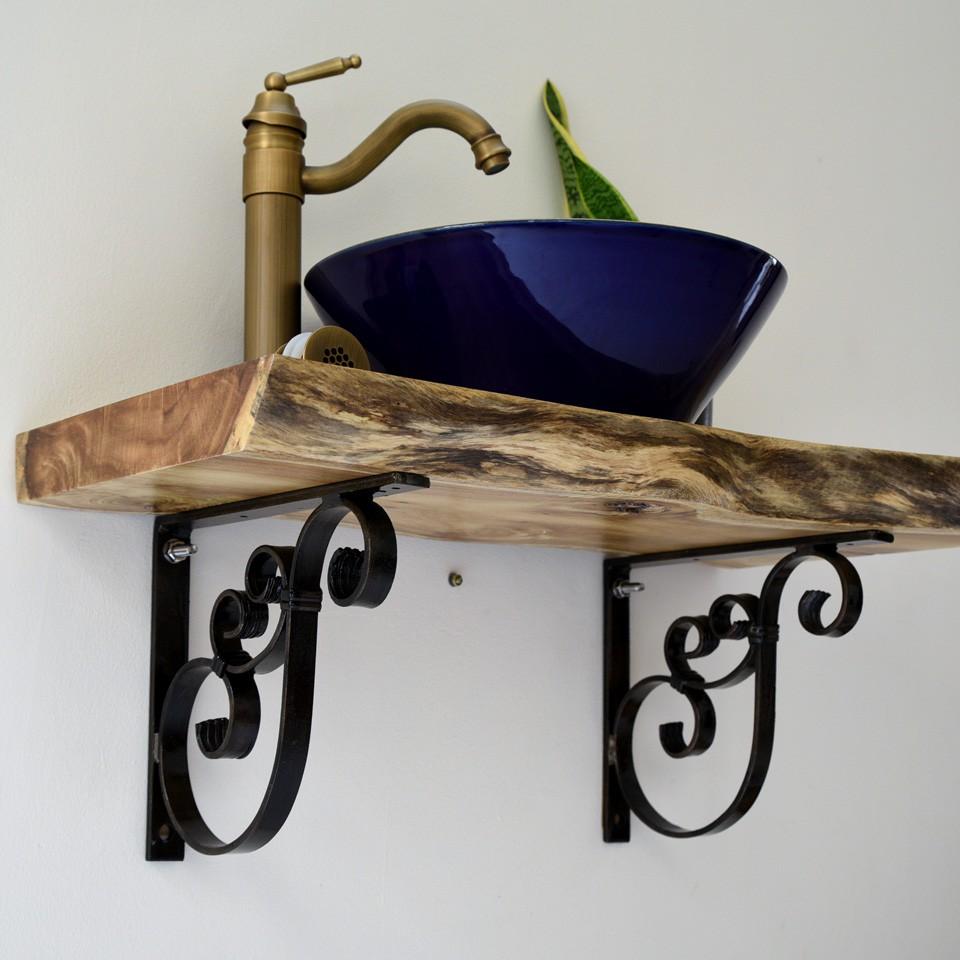 KỆ ĐỂ LAVABO GỖ