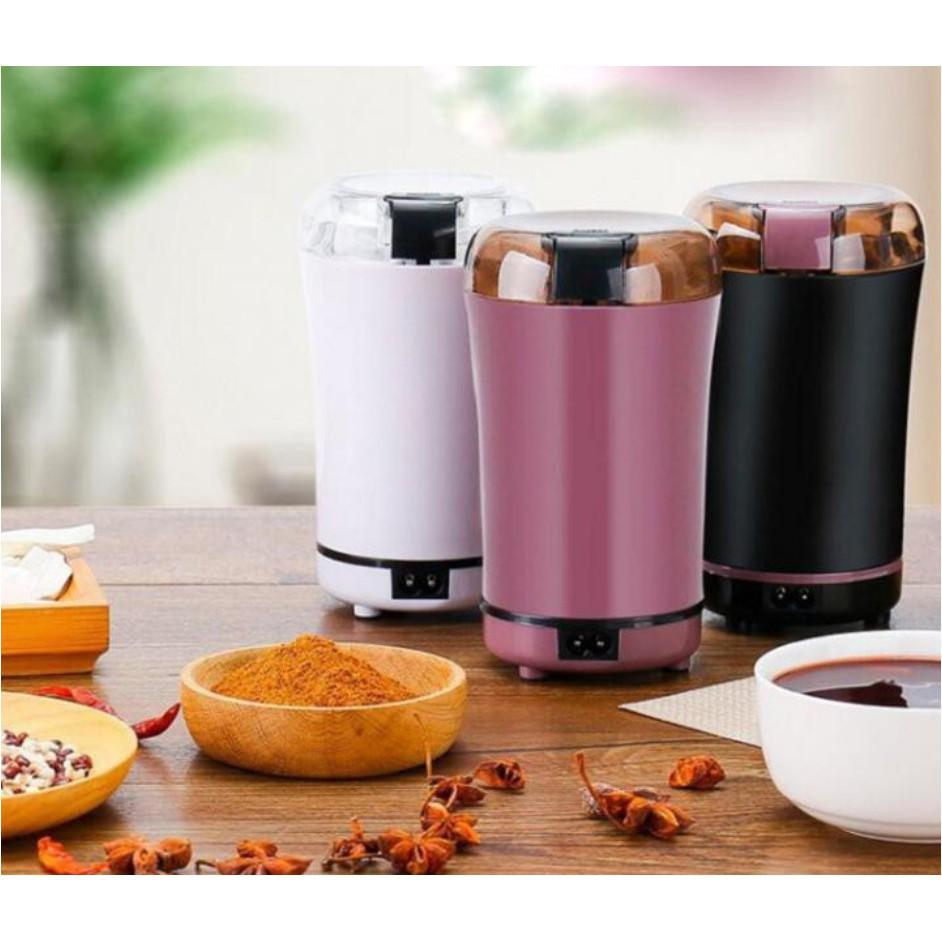 Máy nghiền đồ khô - Máy xay cầm tay mini đa năng tiện lợi, xay các loại hạt, ngũ cốc cafe, gạo nếp siêu tốc siêu mịn