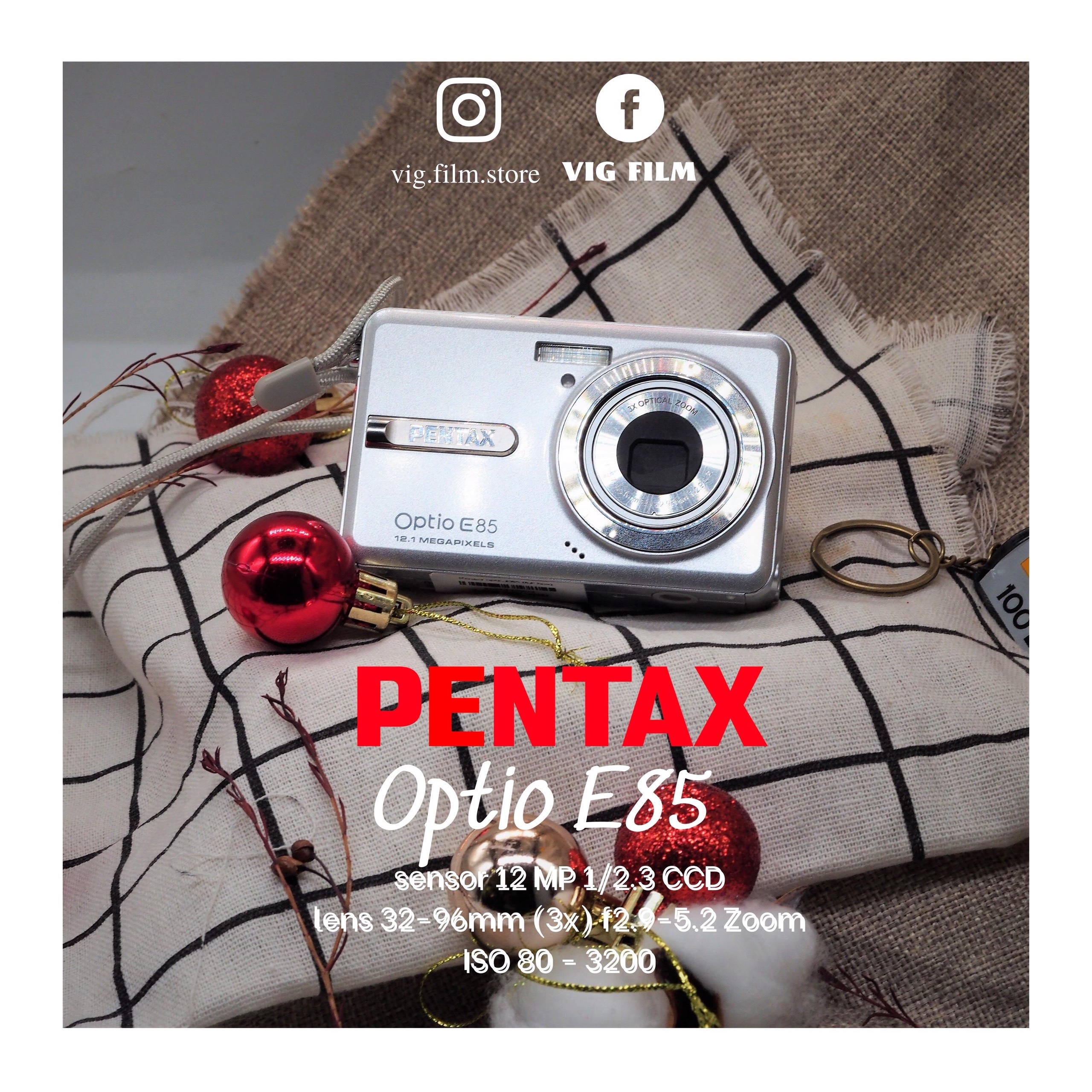 Pentax optio E85