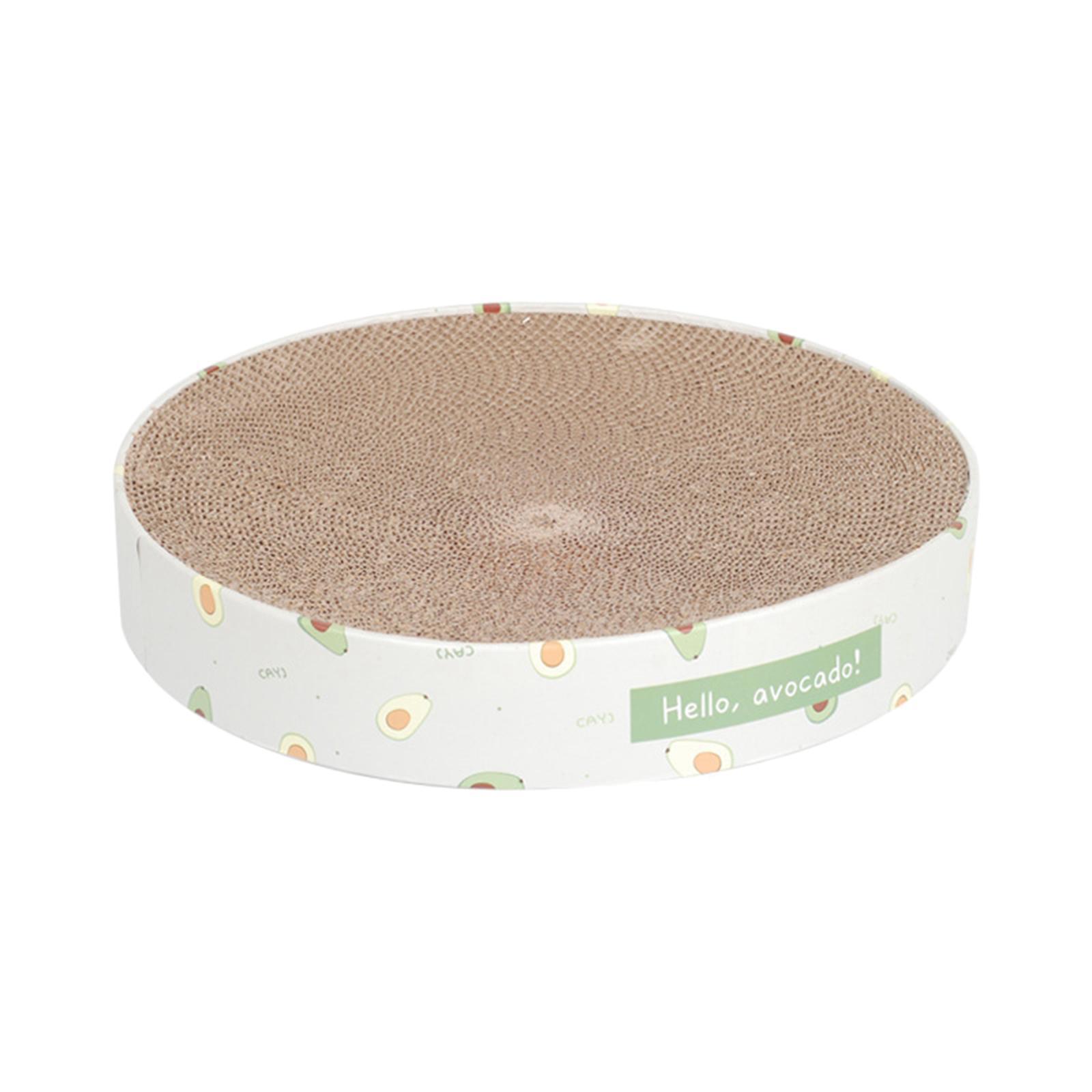 Cat Scratcher Pad Bowl Corrugated Lounge Bed Cat Scratching Board for Kitten