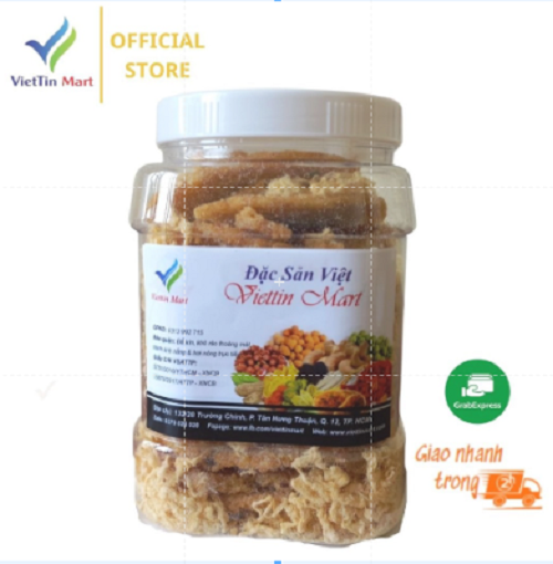 Cơm cháy mắm hành mix chà bông Viettin Mart 500G