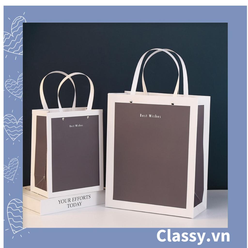 Túi quà tặng Classy, túi giấy quai xách dày dặn sang trọng Q1547