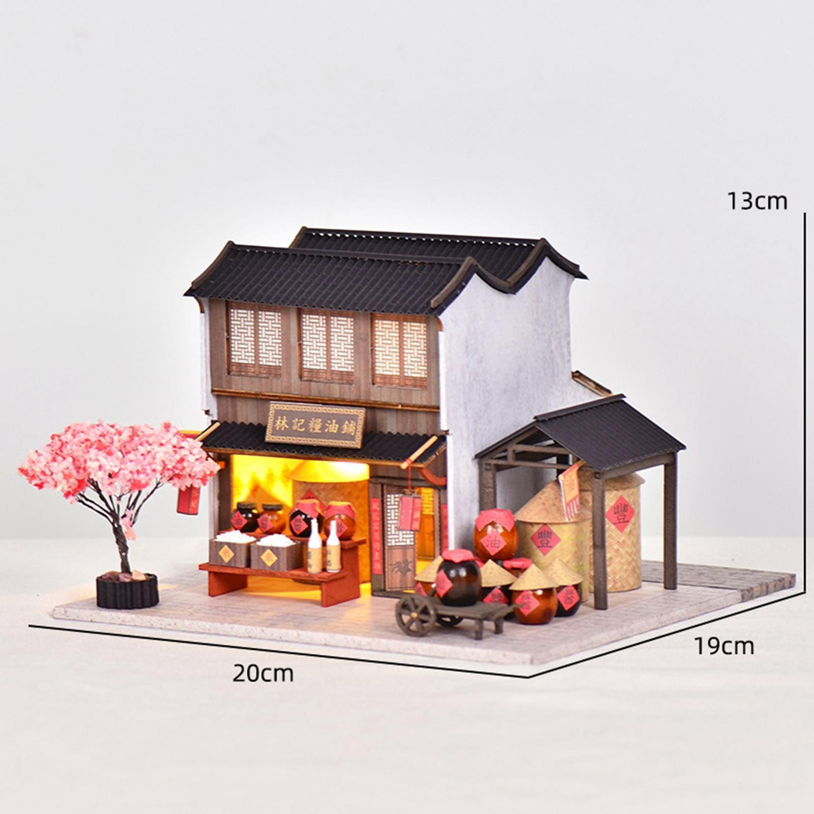 Small House model Gift Building Set for Girls Boys Friends Adults