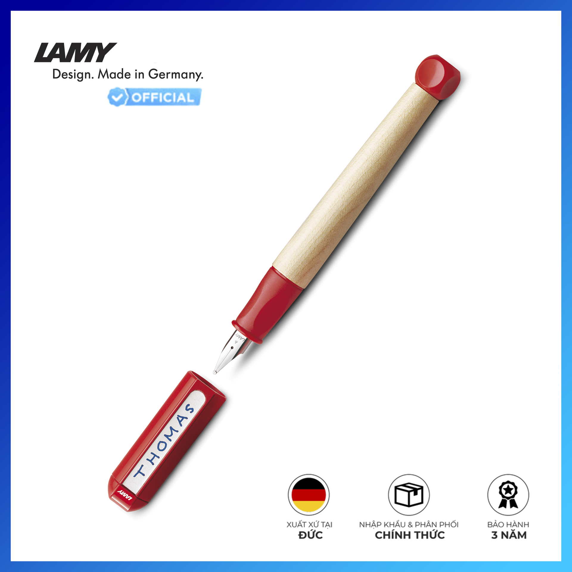 Bút Máy Lamy Abc 010 - Màu Đỏ